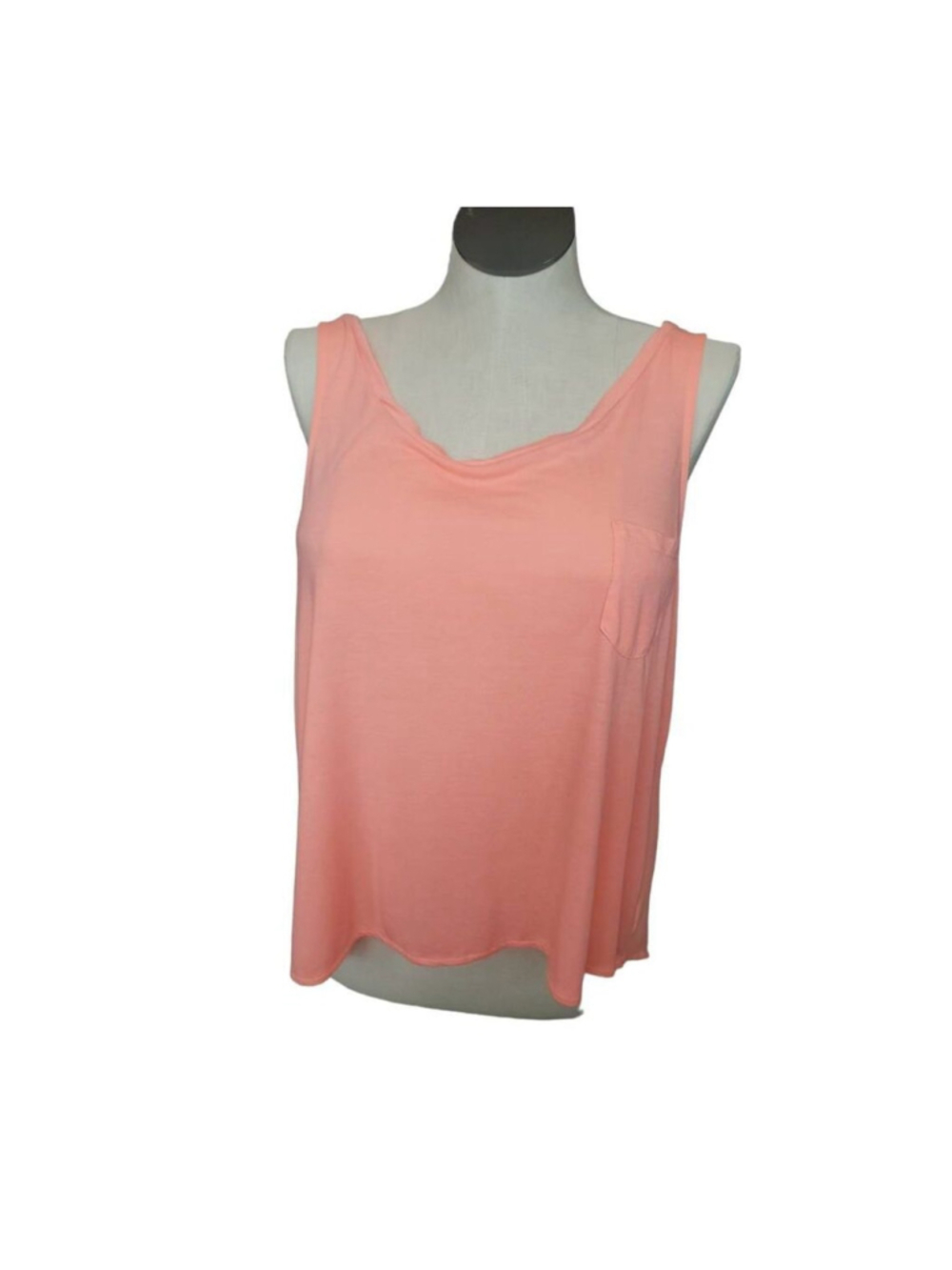 American Eagle Outfitters Women's Size XL Dressy Pocket Tank Light Coral Pink
